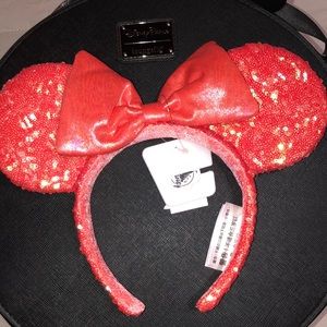 Disney Coral Minnie Ears